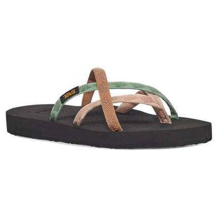 Teva Women's W Olowahu Sandal, Mixed B Maple Sugar Multi, UK 9