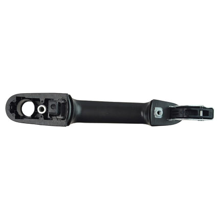 TRQ Front Left Exterior Door Handle Black Drivers Side