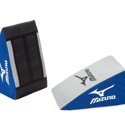 Cuña de rodilla Mizuno Runbird para receptor, azul real-gris, pequeña