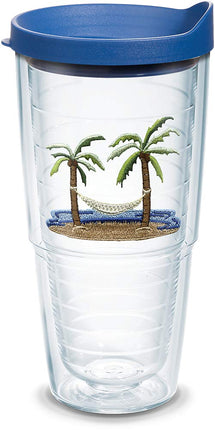 Tervis Palm Tree & Hammock Scene Made in USA Doubl