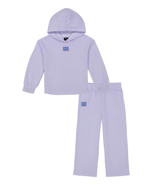 Under Armour Baby Girls Hoodie Set, Bottoms & Hood