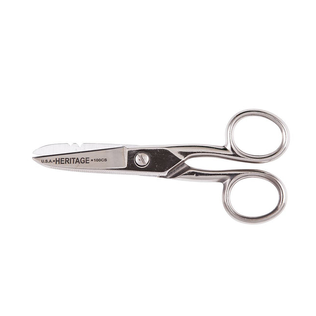 Klein Tools G100CS Electrician Scissors with Strip