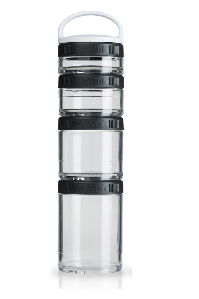 Blender Bottle Go Stak, Black, 150ml, 100ml, 60ml,
