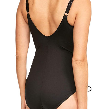Fantasie Ottawa Twist Underwire One-Piece, Black, 40F