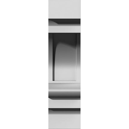 Ekena BKT05X07X14DI Endurathane 5" W x 7" D x 14" H Diane Bracket, Primed