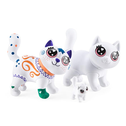 Crayola Scribble Scrubbie Jumbo (6 inch), Posable Kids Toy, Cat, Coloring Gift