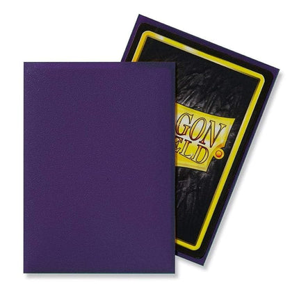 10 Packs Dragon Shield Matte Standard Size 100 ct Card Sleeves Display Case Purple