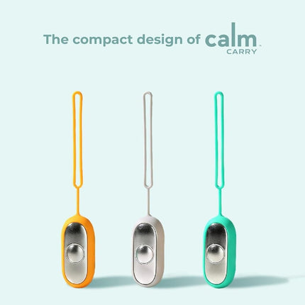 Glowco CalmCarry Sleep Aid Device – Handheld Microcurrent Relaxation Tool, Supports Calm, Focus & Gentle Relief, USB Rechargeable, Portable Wellness Device for Adults & Kids | Orange Calm Carry