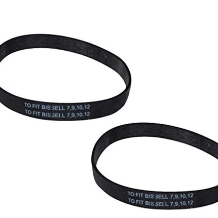 Bissell 2 ORIGINAL BELTS TO FIT 7, 9, 10, 12,14,16
