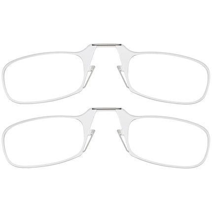 ThinOptics unisex-adult Readers, Black, 44mm + 2.5