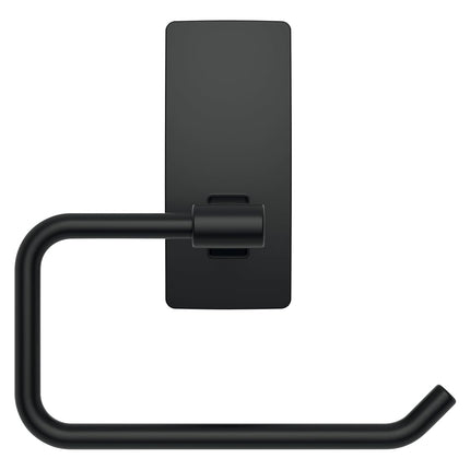 Command Toilet Paper Holder, Matte Black, 1 Holder, 2 Strips