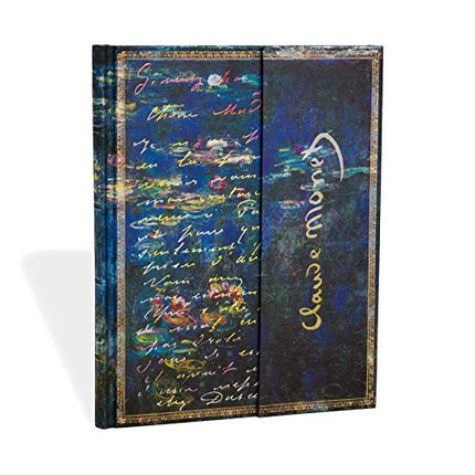 Monet, Water Lilies (Embellished Manuscripts Collection) Ultra Unlined Hardcover Journal [Diary] Paperblanks