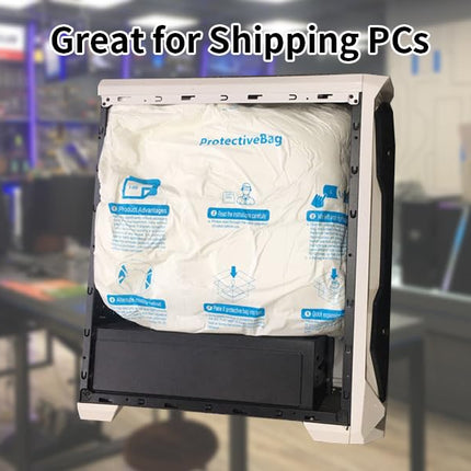 4 Pcs 16”x18” Expanding Foam Packaging for PC & Fragile Items, Expandable Packing Foam, Protective Cushioning for Electronics & Valuables