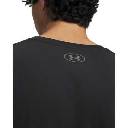 Under Armour Sportstyle Left Chest Short-Sleeve T-Shirt Men's, Black (001)/Black, Large Tall