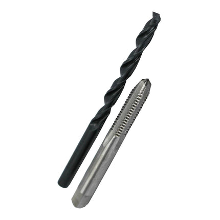 Drill America POUM Series m10 X 1.5 Tap and Drill Set, m10 X 1.5 HSS Plug Tap and 8.50mm HSS Drill Bit in Plastic Case