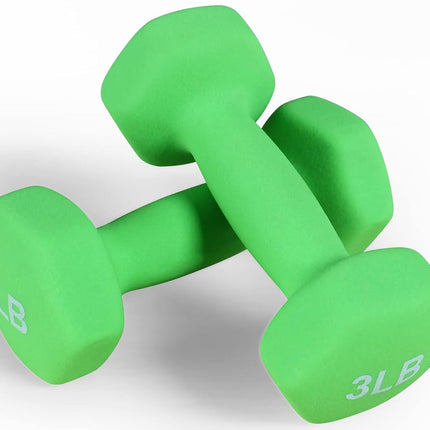 Fitvids Neoprene Dumbbell Hand Weights, Anti-Slip,