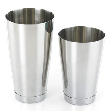 Barfly Cocktail Tin, Set (18 oz and 28 oz), Stainless Steel, Double Heavy Gauge
