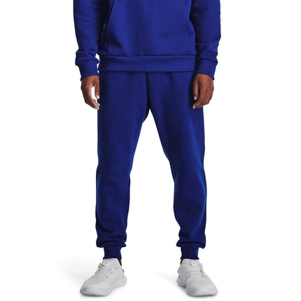 Under Armour Mens UA Rival Fleece Joggers Blue 3XL