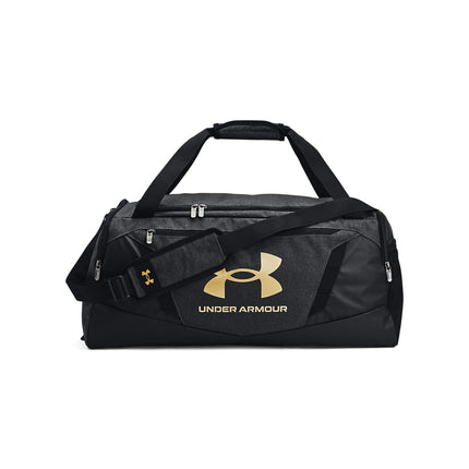 Ua Unisex Ua Undeniable 5.0 Duffle Md Black Medium Heather / Black / Metallic Gold Osfm