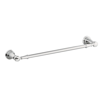 Moen YB8424CH Weymouth 24-Inch Towel Bar, Chrome