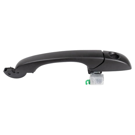 TRQ Front Right Exterior Door Handle Passenger Side Compatible with 2008-2012 Dodge Caliber 2007-2017 Jeep Compass Patriot