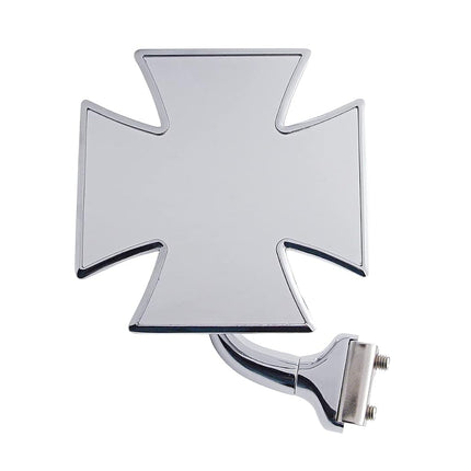 United Pacific M1006 Rétroviseur Maltese Cross 4" avec bras courbé