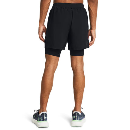 Under Armour Men's Launch 5'' 2-in-1 Short Pants Black