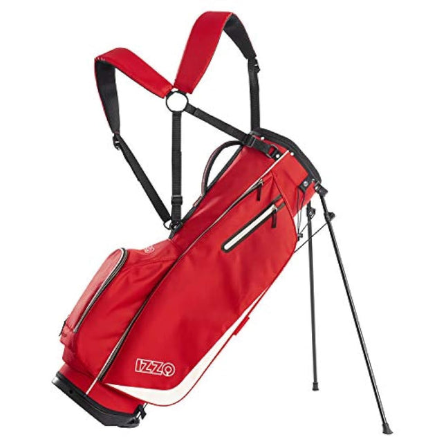 Izzo Golf Ultra-Lite Stand Golf Bag with Dual-Stra