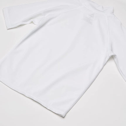 Kanu Surf Boys' Fiji UPF 50+ Sun Protective Rashguard, White, 3T