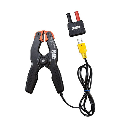 K-Type Thermometer, Pipe Temperature Clamp for HVAC, Measures -20 to +100 Degrees Celcius Klein Tools 69140