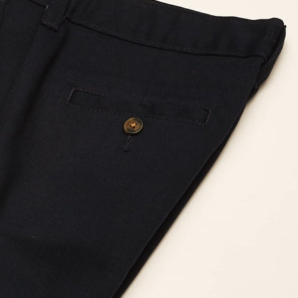 Dickies Boys' Big Flexwaist Slim Stretch Pant, Dark Navy, 12