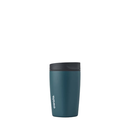 Owala SmoothSip Slider Stainless Steel Coffee Tumbler, 355ml, High Dive