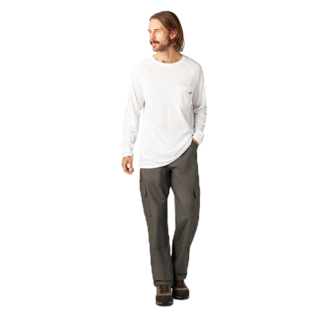 Dickies Men's Cooling Long Sleeve Pocket T-Shirt, 