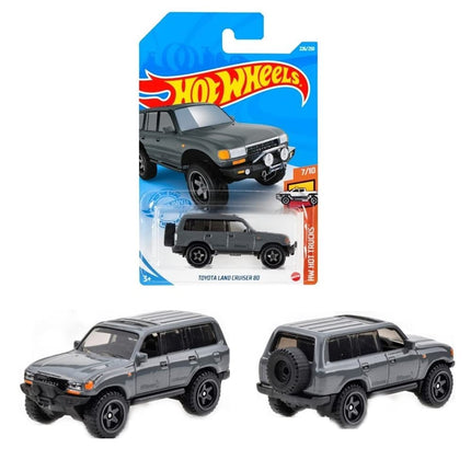 Hot Wheels 2021 - Toyota Land Cruiser 80 - Gris - HW Hot Trucks 7/10 - 226/250