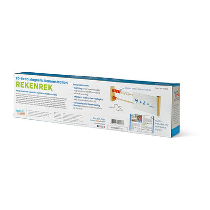 20-Bead Rekenrek Magnetic Demonstration