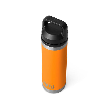 YETI Rambler 18 oz Bottle, Vacuum Insulated, Stainless Steel with Chug Cap, King Crab