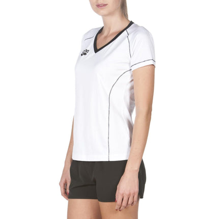 ARENA Women's Team Line Short Sleeve T-Shirt White