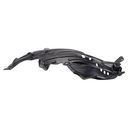 TRQ Front Right Rearward Inner Fender Liner Black Passenger Side Compatible with 2003-2007 INFINITI G35 IN1251105