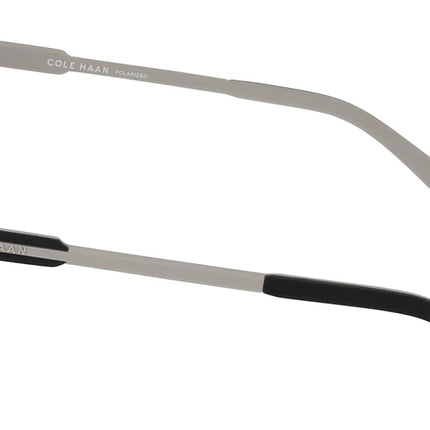 Cole Haan Men's Ch6086 Sunglasses, Smoke Horn, 54/17/145