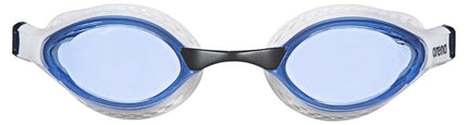 arena Air-Speed Unisex Adult Race Swimming Goggles, Standard Pool Goggles with Wide Anti-Fog Lenses, UV Protection, 3 Interchangeable Nose Bridges, Air Seals