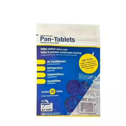 AC-Safe Pan Tablets - 30 Count: Cleans scum in Dra