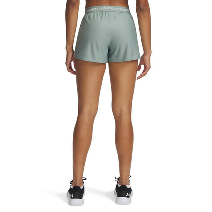 Under Armour Women's Tech Play Up Shorts Silica Green/Green/White S S