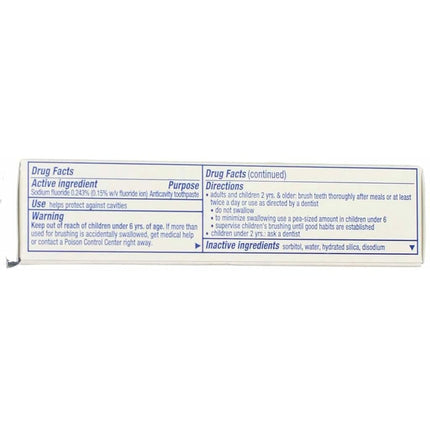 Crest Complete Whitening Plus Scope Minty Fresh Toothpaste, Travel Size, TSA Approved, 0.85 Ounce (Pack of 12)