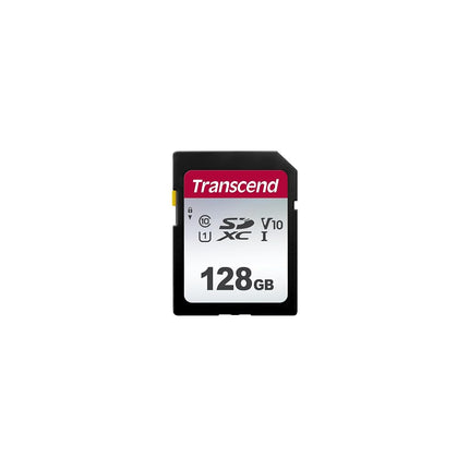 Transcend SDC300S 128GB SDXC Class 10 U1 V10 Memor