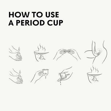 Lunette Menstrual Cup - Reusable Period Cup – Medical-Grade Silicone
