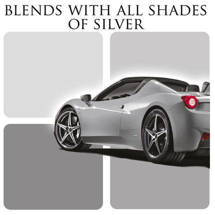 Car Gods Iris Custom Color Silver 3-in-1 Polish Wax Colour Restorer & Scratch Remover 500 ml - 16 Colours Available
