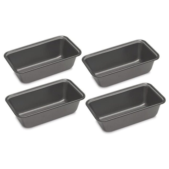 Cuisinart CMBM-4LP Mini Loaf Pan 4 Count (Pack of 