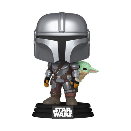 Funko POP! Star Wars: Mandalorian & Grogu - Mandalorian with Grogu