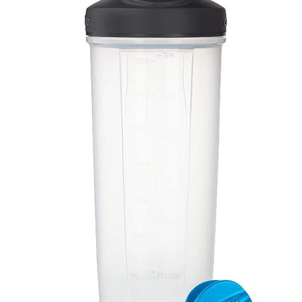 Contigo Shake & Go Fit Bouteille Shaker avec couvercle Snap, 828 ml, Bleu Carolina