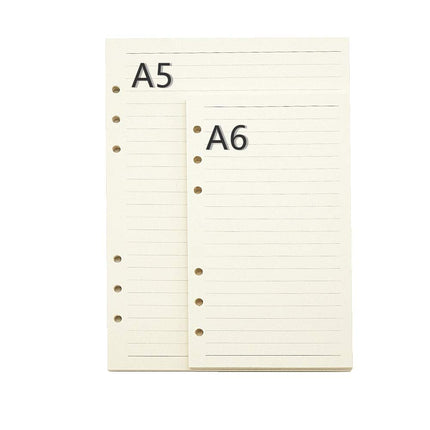 A6 Planner Refill Spiral Notebook Refill 6 Ring Binder Refill,for Filofax,Harphia (A6 3.74 x 6.77'',Full set 11 pcs)